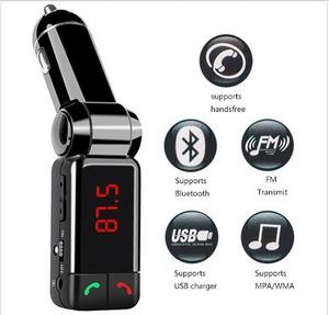 <span class=keywords><strong>Bc06</strong></span> Xe Aux BT Không Dây MP3 Hands-Free Gọi USB Flash Disk Player Xe <span class=keywords><strong>FM</strong></span> <span class=keywords><strong>Transmitter</strong></span> Điện Thoại Di Động Xe Dual Cổng Usb Sạc - Product Image 5