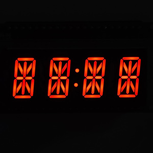 Affichage LED à 14 segments rouge à 4 chiffres de 0,54 pouce Haute définition Anti-interférence Écran numérique Distributeur automatique intelligent et kiosque - Product Image 2