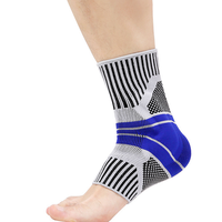 Bandage de maintien de cheville en Spandex haute élasticité pour l'entraînement de tennis, baseball et Muay Thai