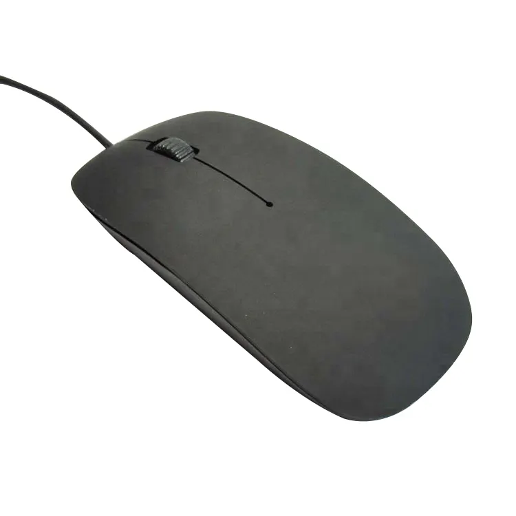 Good Quality Mini Usb Flat Mouse Slim Mouse Wired Optical Mice Pc Computer and LaptopsAccessories 1.2m Cable 3D mouse