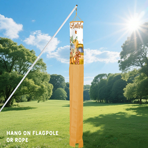 Decoración Personalizada para el Día de Acción de Gracias, Vela de Viento con Diseño Impreso Digitalmente para Jardín, Patio o Terraza - Product Image 4