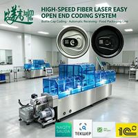 Machine de marquage laser haute efficacité à ouverture facile GS1 avec système intelligent de détection et correction des codes erronés