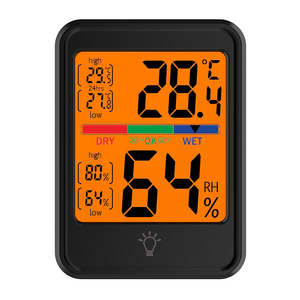 Digitale Igrometro Termometro Dell'interno di Umidità Gauge Indicatore Camera Termometro Accurata di Umidità di Temperatura Gauge