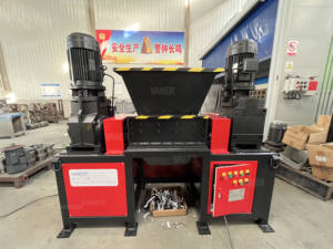 เครื่องย่อยวัสดุแบบสองเพลา Vaner V-DB400 มอเตอร์คู่ 4 กิโลวัตต์ สำหรับย่อยโลหะ เศษโลหะ - Product Image 2