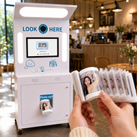 Photomaton interactif Flipbook avec impression instantanée de haute qualité pour les attractions touristiques et les événements