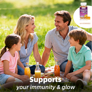 Gummies de vitamine D3+K2 pour adultes en gros, 60 pièces |   5000 UI D3 100 mcg K2 Amélioration de la densité osseuse - Product Image 3