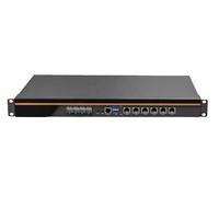 Appareil réseau industriel en rack 1U Intel I9 13900 I7 13700 Win11 Ikuai Linux 6 RJ45 LAN Pare-feu Pfsense PC 16 Go en stock