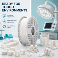 Filament d'impression 3D en PP de qualité alimentaire, filament d'imprimante 3D en polypropylène sans danger pour les aliments, pour modèles d'impression en contact avec les aliments, 1 kg
