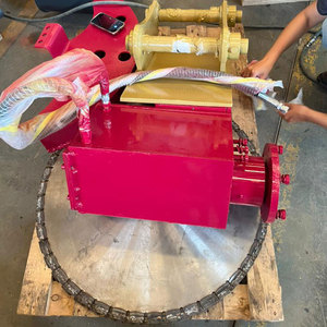 Bouwplaats Rotszaag Bevestigd Aan Mini Midden En Grote Graafmachines Asfaltzaag - Product Image 3