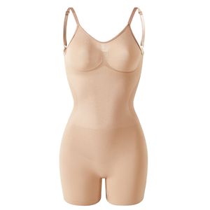 Combinaison gainante une pièce pour femme <span class=keywords><strong>grande</strong></span> <span class=keywords><strong>taille</strong></span>, effet ventre plat, modelage des hanches et soutien de la poitrine - Product Image 3