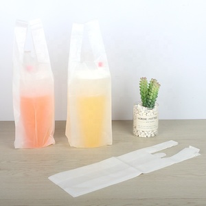 LOKYO coffee hot drinks takeaway carry bags drink cup carrier biodegradable PLA plastic bag