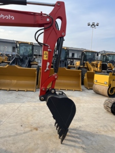 Mini-excavatrice Kubota KX057-4 d'occasion d'origine japonaise, en stock, mini-pelle KX057-4, performances stables, bien entretenue. - Product Image 4