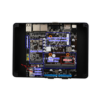 EGlobal-Mini PC sin ventilador Intel Core, 4GB/8GB DDR3 RAM, MSATA SSD/HDD, HD, VGA, pantalla dual, Lan dual, Windows 10
