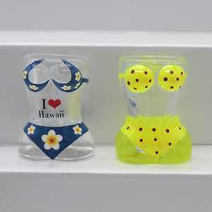 Verre à shot de 50 ml en forme unique avec logo personnalisé pour femme, pour vodka, vin, ou comme verre à shot de plage sexy pour bikini, avec impression de drapeau - Product Image 4