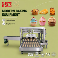 Ligne de production de beignets entièrement automatique HG, équipement industriel, SUS304, certifié CE, ligne de transformation de beignets