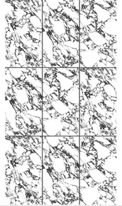 Azulejos de mármol de lujo con patrones continuos para pisos de sala de estar en villas y hoteles como pared de fondo - Product Image 5