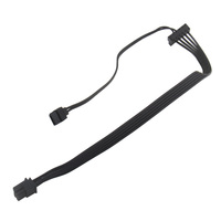 Câble adaptateur secteur MINI 6PIN vers 15 broches SATA 6 broches pour lecteur optique lecteur CD DVD lecteur CD-ROM
