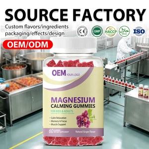 Gummies de sommeil naturelles à saveur de Grasp, marque privée OEM, avec Vitamine B6 & D3, L-théanine et Glycinate de Magnésium - Product Image 1