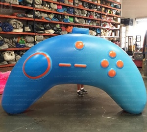 Manette de jeu gonflable <span class=keywords><strong>géante</strong></span> LED de 3 m, modèle personnalisé avec logo, manette de jeu gonflable pour événement de jeu/décoration d'exposition/fête/festival - Product Image 5