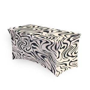 Custom <strong>Table</strong> <strong>Cloth</strong> Cover with Business Logo Text, Personalized Stretch Spandex <strong>Table</strong> <strong>Cloth</strong> for Business Tradeshow Events/ - Product Image 1