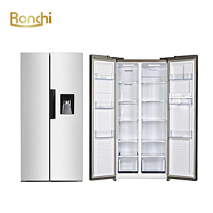 <span class=keywords><strong>Réfrigérateur</strong></span> double porte personnalisé avec LOGO d'usine, <span class=keywords><strong>réfrigérateur</strong></span> côte à côte pour usage domestique/commercial - Product Image 2