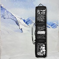 Sac de transport créatif pour ski et snowboard, en toile imperméable, pour hommes, sports d'hiver, rangement extérieur, avec bandoulière amovible
