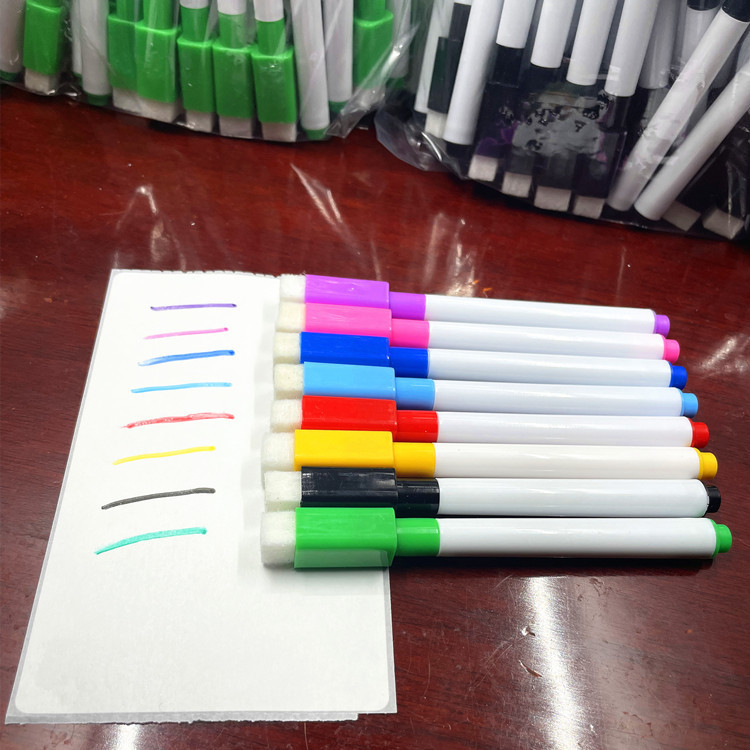Набор толстых маркеров, 8 шт., без запаха, доска для резки, ручка для белой доски, двусторонний маркер с ластиком