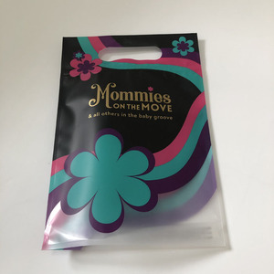 <span class=keywords><strong>Pochette</strong></span> debout mate avec poignée découpée en plastique laminé sac de transport avec cadre <span class=keywords><strong>photo</strong></span> à fermeture éclair givré personnalisé - Product Image 3