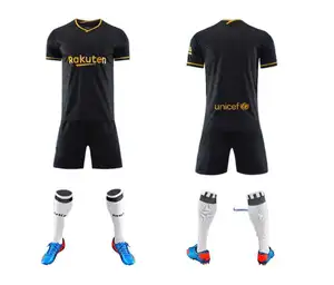 Maillot de football personnalisé pour hommes, ensemble de maillots de football oem sublimés de haute qualité