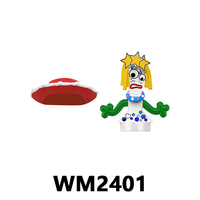Jeu de blocs WM, figurines Woody Buzz, accessoires, ensembles de blocs de construction, modèle ABS, jouet DIY, 8 pièces, pour les 14 ans et plus, WM6144