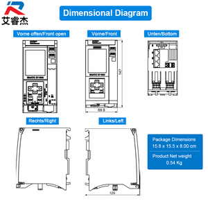 คอนโทรลเลอร์ PLC SIMATIC S7-1500 ของแท้ใหม่เอี่ยม รุ่น 6ES7515-2TN03-0AB0 CPU 1515T-2 PN ชุดประมวลผลกลาง 6es7515-2tn03-0ab0 - Product Image 2