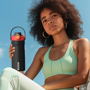 Nouveau 304 acier inoxydable étudiant Portable écologique minimaliste isolé sous vide gobelet thermos flacon pour une utilisation en extérieur - Product Image 4