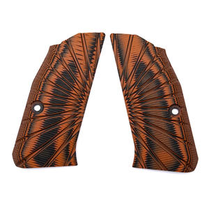 โรงงานผลิตโดยตรง จัดหาด้ามจับกันลื่นวัสดุ G10 ความแม่นยำสูง ผลิตด้วยเครื่อง CNC สำหรับปืน CZ Shadow 2 ขนาดกะทัดรัด - Product Image 4