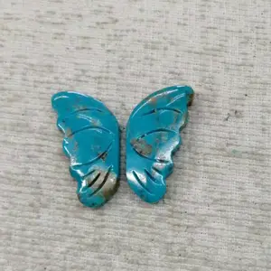 Irani turquoise cabochon 石头每克天然蓝色波斯绿松石小和大尺寸石头