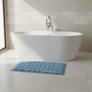 Tappeto da Bagno in Cotone Trapuntato 24x72, Design Moderno Minimalista di Alta Qualità per il Bagno - Product Image 2