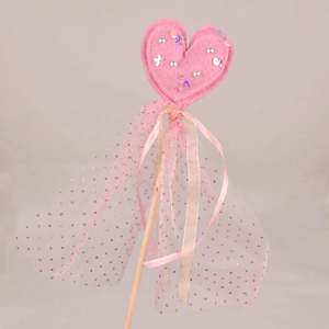 Chaud nouveau Style fait à la main feutre fée bâton taquin chat bâton coeur papillon fleur pastèque bâton magique jouets pour enfants - Product Image 6