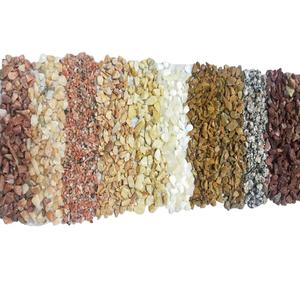 Home Yard Decorative Gravel Chips Tumbled Crushed Granite Landscaping Crushed Stone