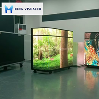 Écran LED modulaire flexible haute définition P2.5 pour intérieur, idéal pour les bureaux d'accueil, les murs vidéo SDK, les aéroports et l'éducation, IP65