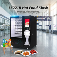 Distributeur automatique de repas intelligent 2026 avec micro-ondes, contrôle de température intelligent, système de levage de colis fragiles et gestion à distance