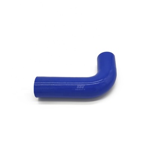 <span class=keywords><strong>Raccord</strong></span> de tuyau en silicone 45mm-102mm Coude à 90 degrés Joint en caoutchouc de silicone Courbe Tuyau de refroidissement d'intercooler en silicone Bleu - Product Image 4