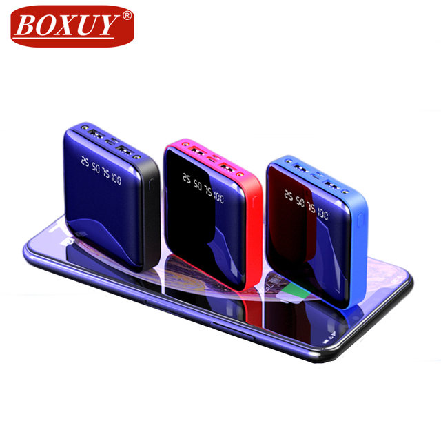 Best Small Portable Quick Charger Slim Power Powerbank 5000mah Mobile Phone Custom logo Mini Power Bank 10000 Mah