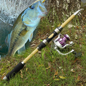 <span class=keywords><strong>Canne</strong></span> à pêche télescopique OEM 1.8M Kits complets <span class=keywords><strong>canne</strong></span> à pêche Spincast <span class=keywords><strong>moulinet</strong></span> de pêche ensemble de moulinets crochets coulée tige d'alimentation Combo - Product Image 6