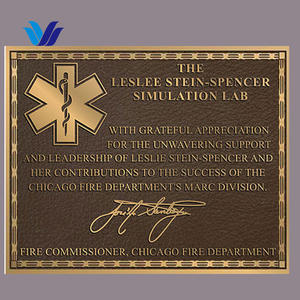 Металлическая мемориальная табличка для могилы, готовая к отправке, из латуни, с французским юмористическим надписью, бронзовая, с гравировкой - Product Image 4