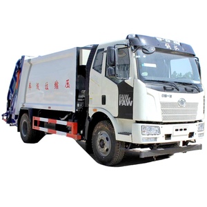 <span class=keywords><strong>6</strong></span> bánh xe 220hp Euro 5 phát thải faw 12 mét khối xe tải rác - Product Image 1
