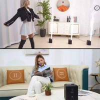 Machine à étincelles froides et feux d'artifice mini 350W avec télécommande/contrôle DMX, en alliage de titane, hauteur de projection 2,5-3M pour événements de mariage