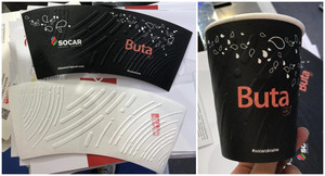 GD-T08 Hoàn toàn tự động giá thấp nóng chảy keo gợn đôi tường Cốc giấy quạt máy dập nổi - Product Image 3