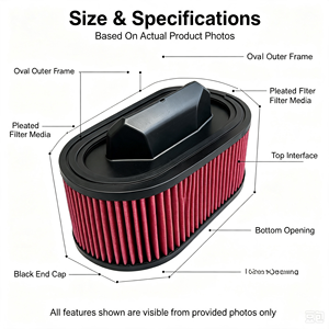 <span class=keywords><strong>Filtre</strong></span> à <span class=keywords><strong>air</strong></span> haute performance pour engins de construction General Motors – <span class=keywords><strong>Filtre</strong></span> d'admission de rechange haute efficacité pour pièces automobiles - Product Image 2