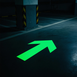 Phim phát quang cường độ cao, tự dính, vinyl phát quang, phim vinyl phát sáng trong bóng tối, băng phản quang phát quang, phim phát sáng - Product Image 3