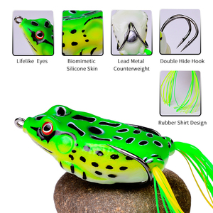 Señuelo de Pesca de Silicona Suave, Precio de Fábrica, 9g 13g, Cebo Artificial para Lubina en Ríos, Lagos y Arroyos - Product Image 6