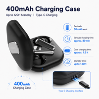Audífonos Inalámbricos ANC ENC TWS V6.0 con Cancelación de Ruido, Chipset JL, Controladores de 13MM y Estuche de Carga de 400mAh